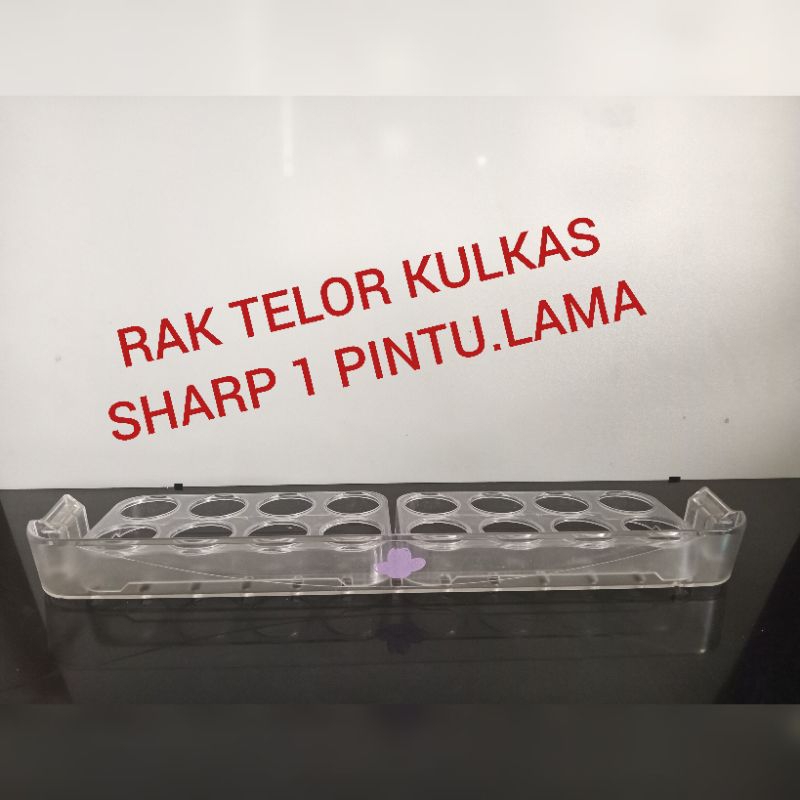 RAK TELOR KULKAS SHARP 1 PINTU.JUMBO.SECOND ORIGINAL