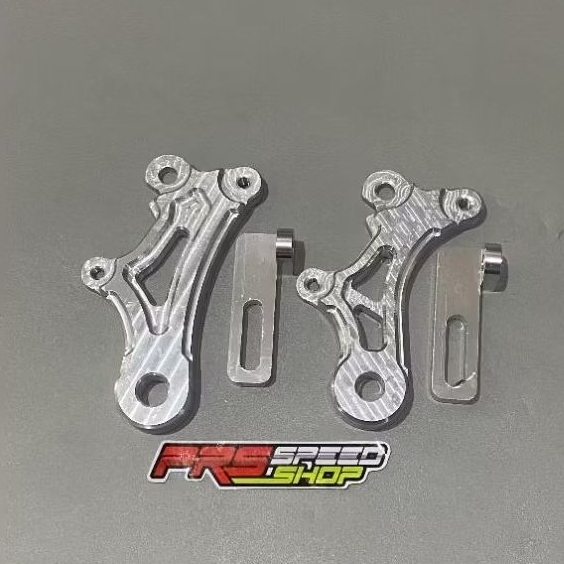 braket mx king MX new Vixion 125z belakang kaliper nissin samurai disk 190 220mm
