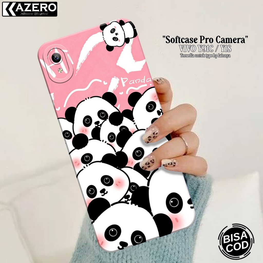 Case Hp VIVO Y91C / Y1S Fashion Case Kartun  Silikon Pro Camera Softcase VIVO Y91C / Y1S Casing VIVO
