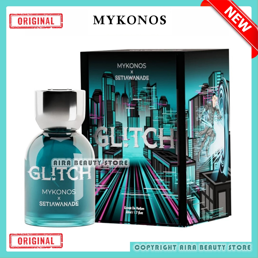Mykonos Glitch Extrait x Ade Setiawan Premium Parfume 50ml Original BPOM