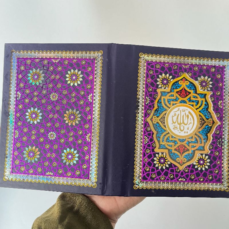 cover sampul yasin hard cover mozaik