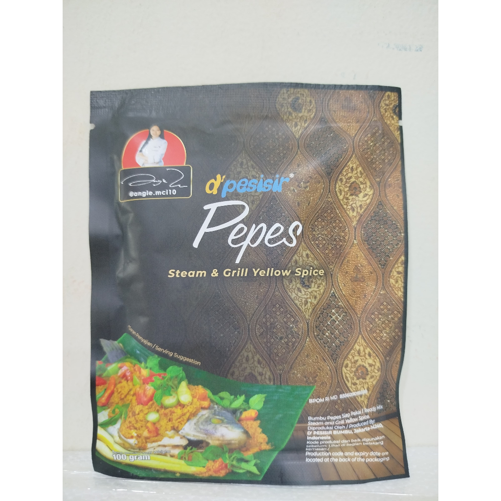 

D'PESISIR Pepes Bumbu Jadi Rempah Asli 110 gram