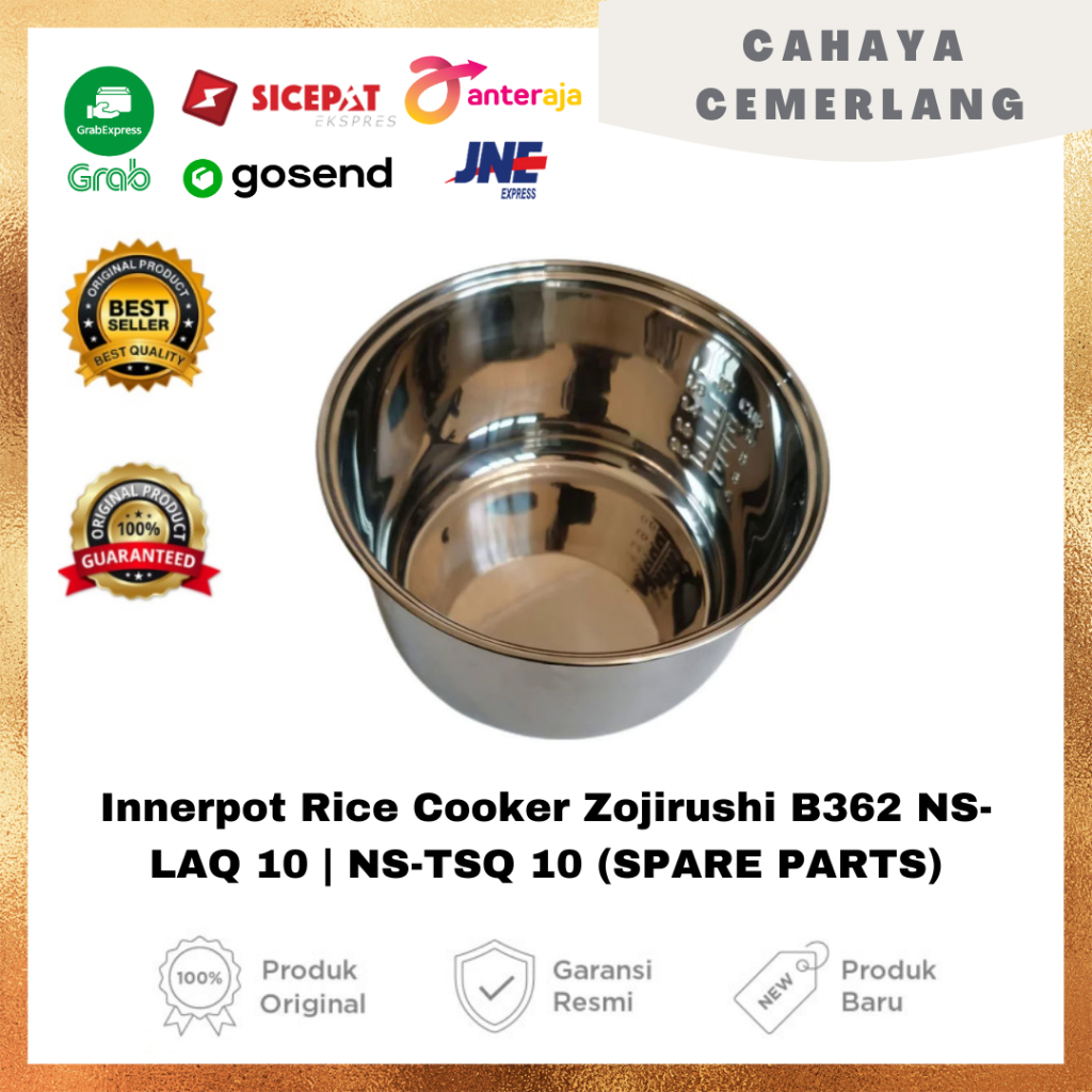 Panci Rice Cooker Zojirushi B362 NS-LAQ 10 | NS-TSQ 10