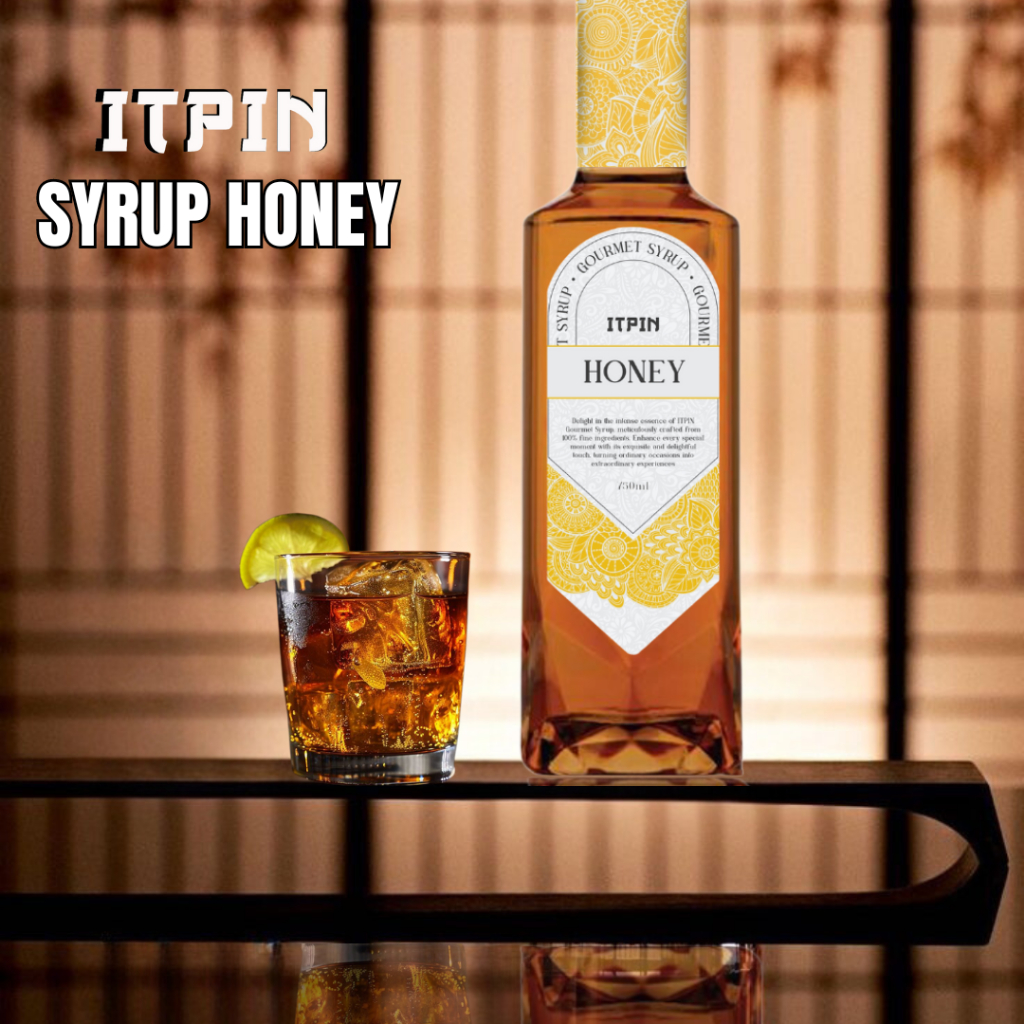 

ITPIN Gourmet Syrup Honey 750ml | Itpin Sirup Kemasan 750ml Rasa Honey