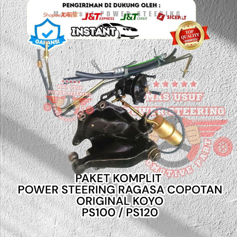 Power Steering Stering Ragasa Ps120 Ps100 Ori Copotan Komplit Full Set