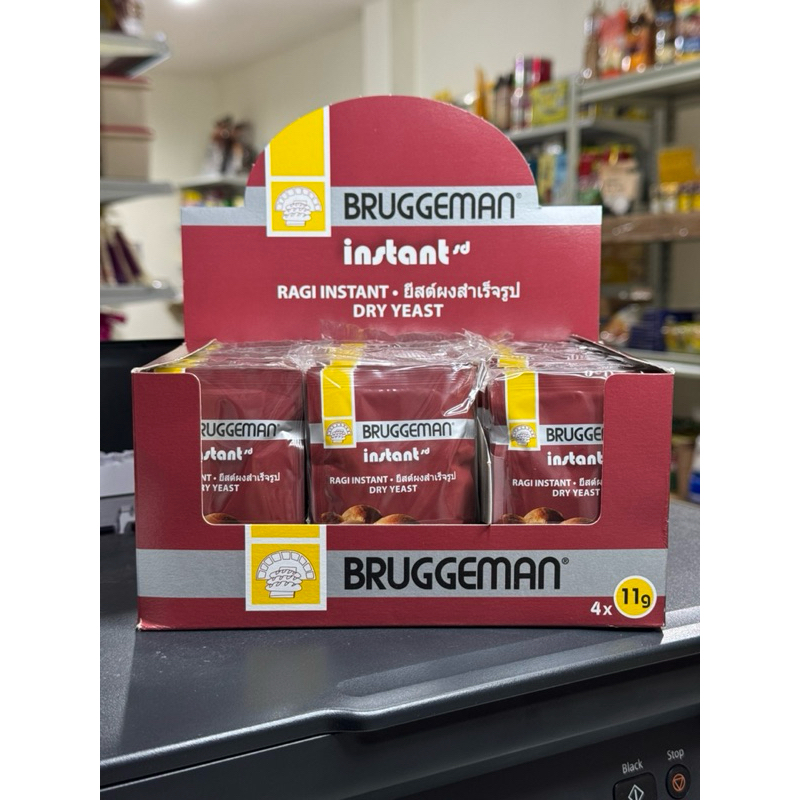 

BRUGGEMAN Instant dry yeast / ragi instant 11gr x 4pcs - EXP 04/2025
