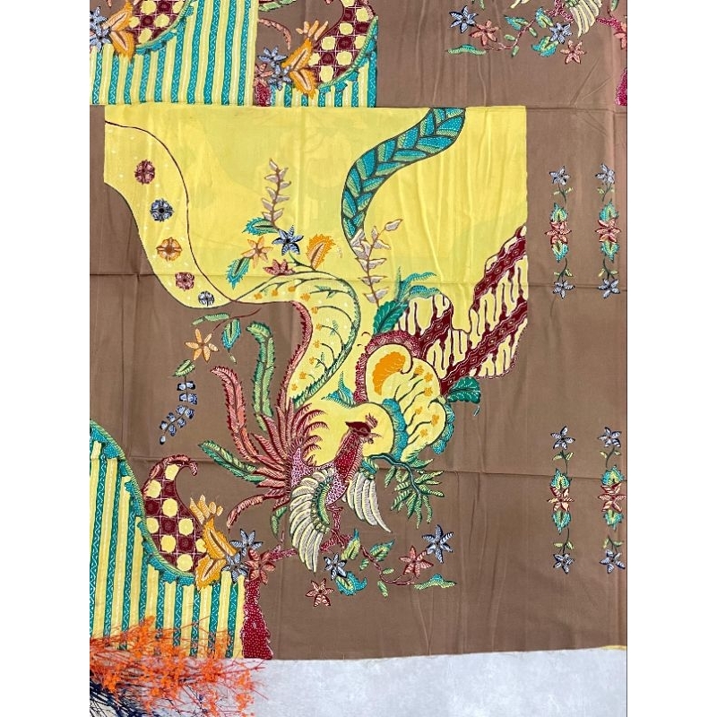 kain batik tulis asli motif pola kemeja hem pria kerja bahan katun khas trusmi cirebon klasik batik 