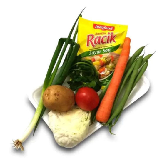 

Paket Sayur Sop + Bumbu Racik 1 Pack Siap Masak
