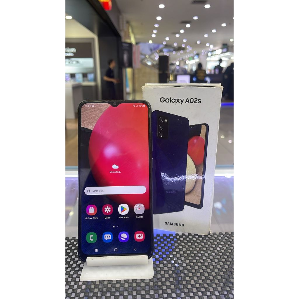 SAMSUNG GALAXY A02S A02 S 4/64GB SECOND SEKEN BEKAS RAM 4 INTERNAL 64