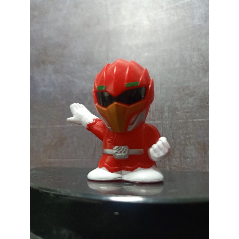 Figure Vinyl Super Sentai Red Character Zyuohger Red Chibi Fingerdoll
