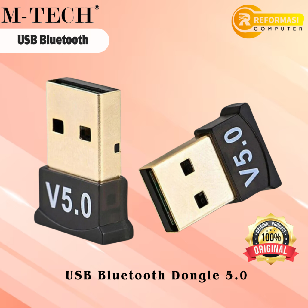 M-TECH USB Bluetooth Dongle 5.0 - Bluetooth V5