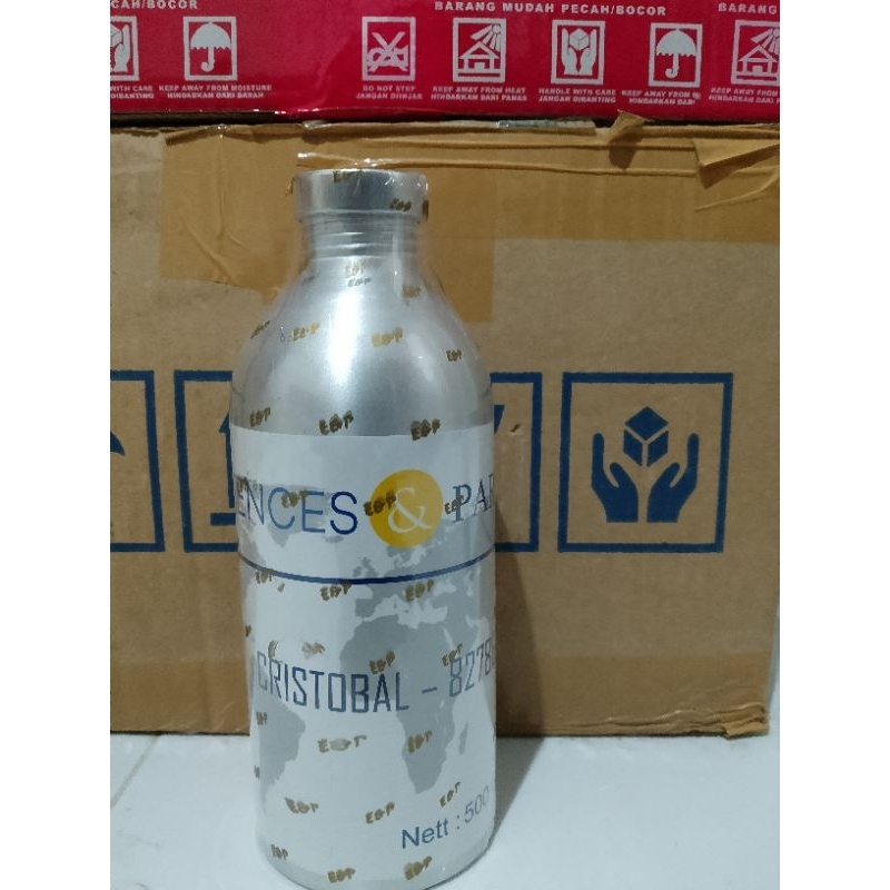 Bibit parfum Essences & Parfums Cristobal 82786 searah carlisle kemasan 500gr segel