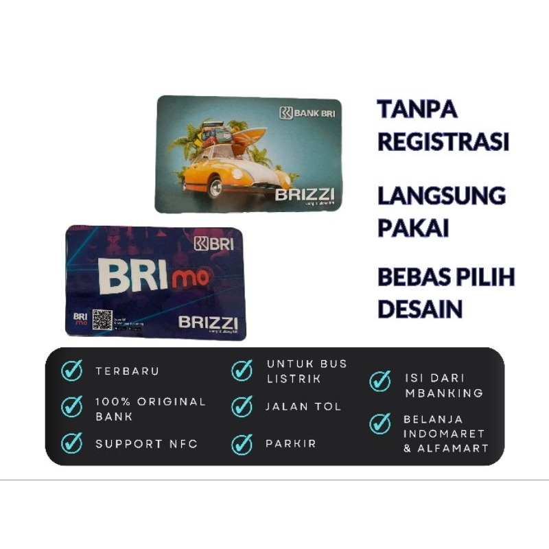 Brizzi Card Terbaru Kartu Etoll
