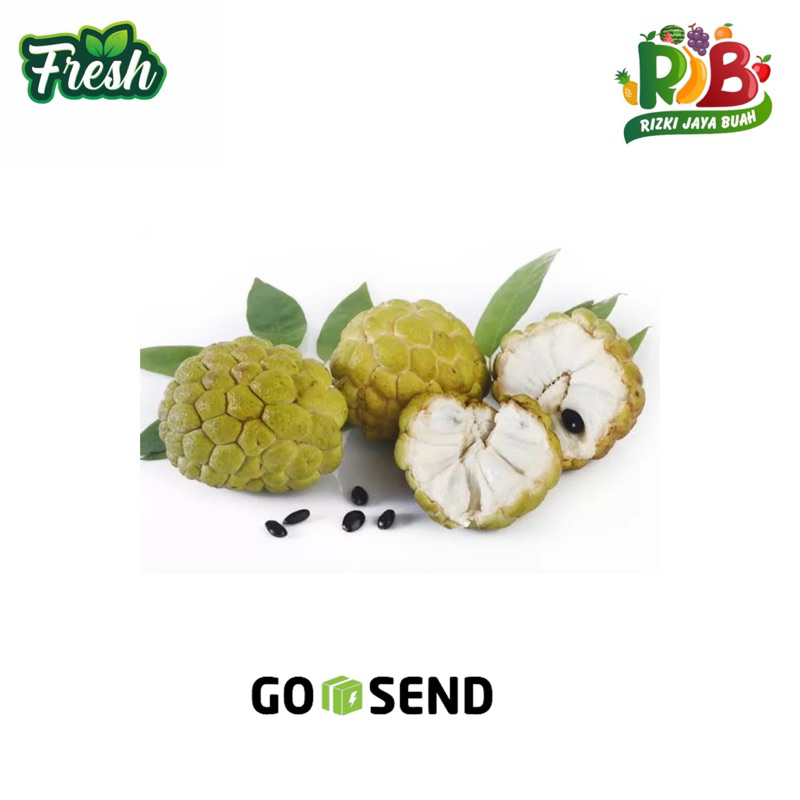 

BUAH SRIKAYA LOKAL FRES BANDUNG