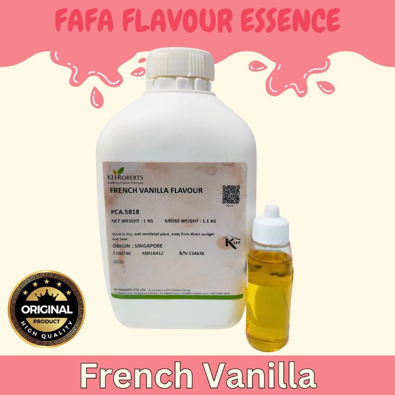 

flavour essence french vanilla kh robert original