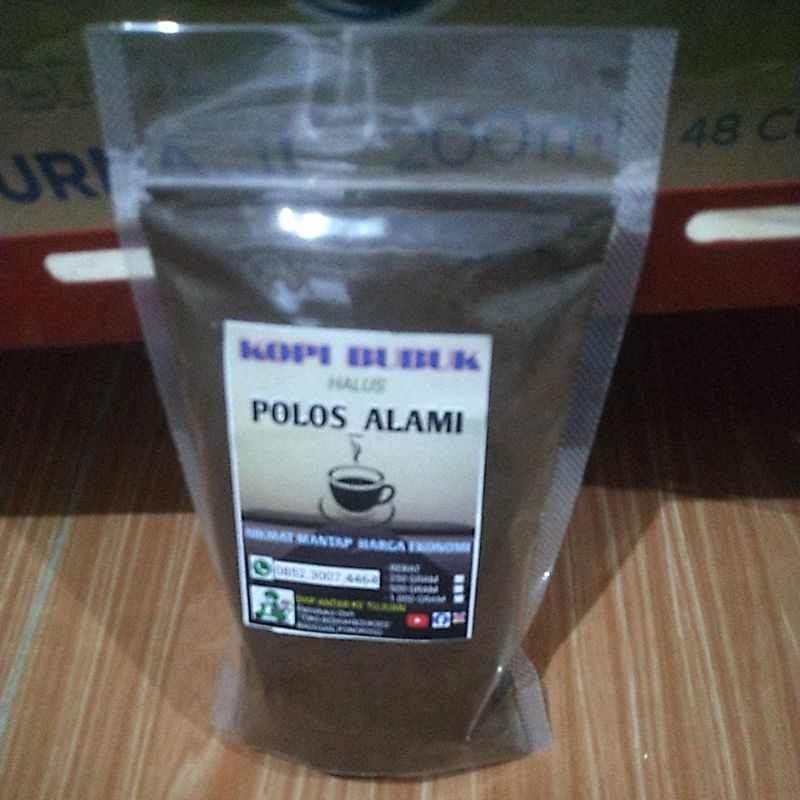

kopi Bubuk Polos Alami 1kg