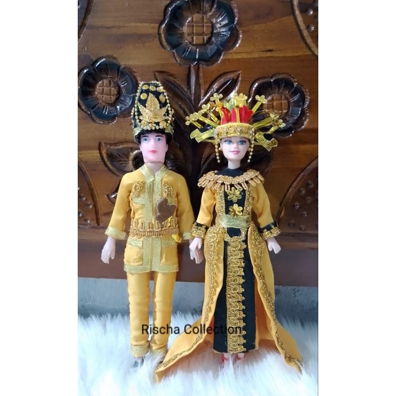 BONEKA HIAS ADAT GORONTALO/BONEKA ADAT NUSANTARA
