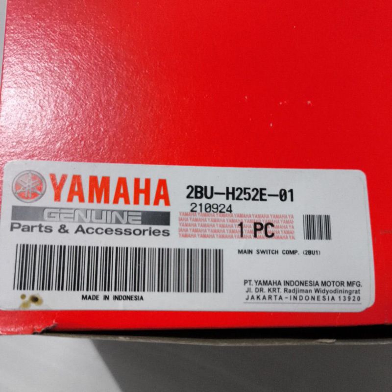 kunci kontak motor x-ride