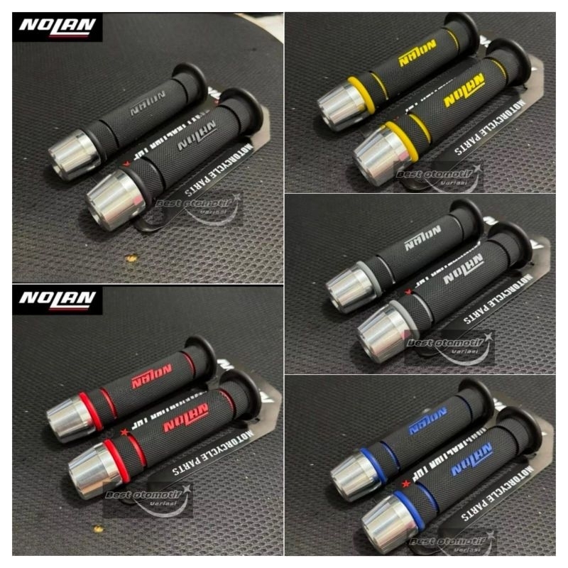 Handgrip Ori Nolan Original + Jalu Stang Pcx  Handgrip Motor Nmax Aerox Handgrip Motor Mio Handgrip 