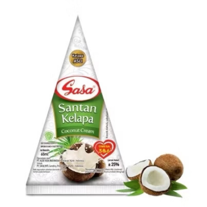 

Santan Sasa Cair 65ml Ecer