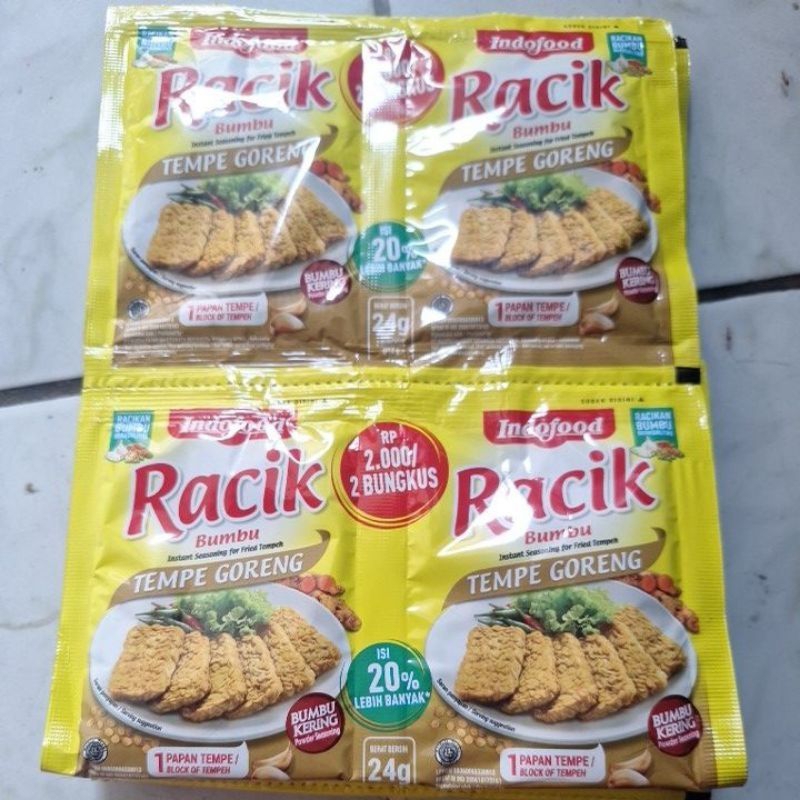 

BUMBU RACIK TEMPE GORENG RENCENG ISI 10PCS MURAH