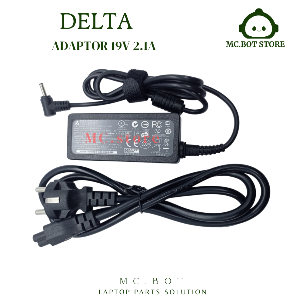 Charger Adaptor Laptopvita Liber NS14A2/Liber (NS13A2)/Avita PURA Model NS14A6 19V-2.1A 40W