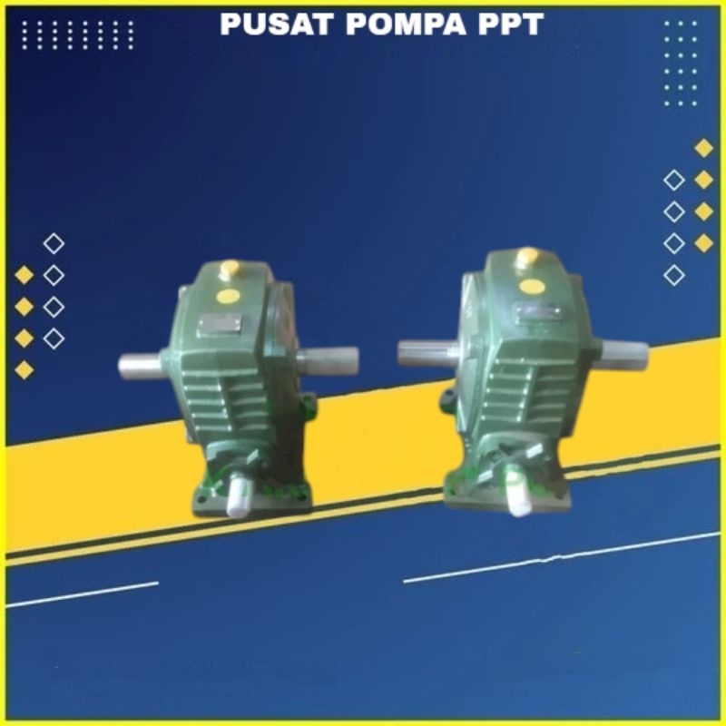 GEAR WPA 100 DOBEL SHAFT RASIO 1:60 WPA 100