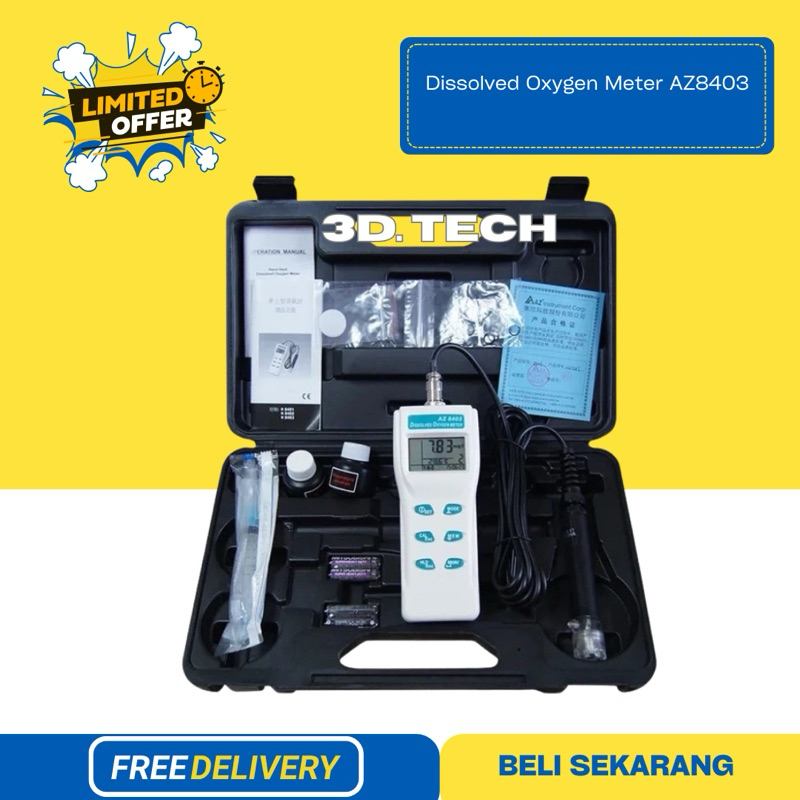 Dissolved Oxygen Meter / DO Meter AZ-8403