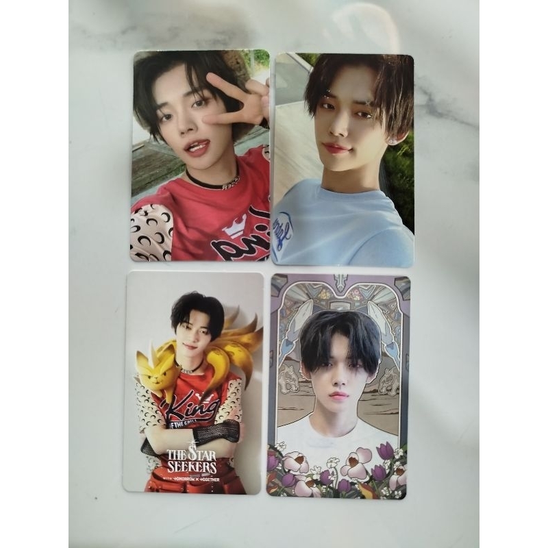 photocard official txt yeonjun the chaos chapter freeze fight escape pc