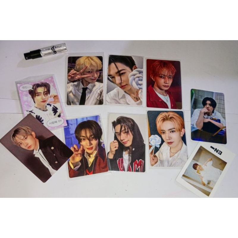 Photocard Enhypen Official PC K-Pop ORI Sunoo Qingdao, Hee YZY lolipo,  Jungwoon, Jay Hoodie, Heeseu