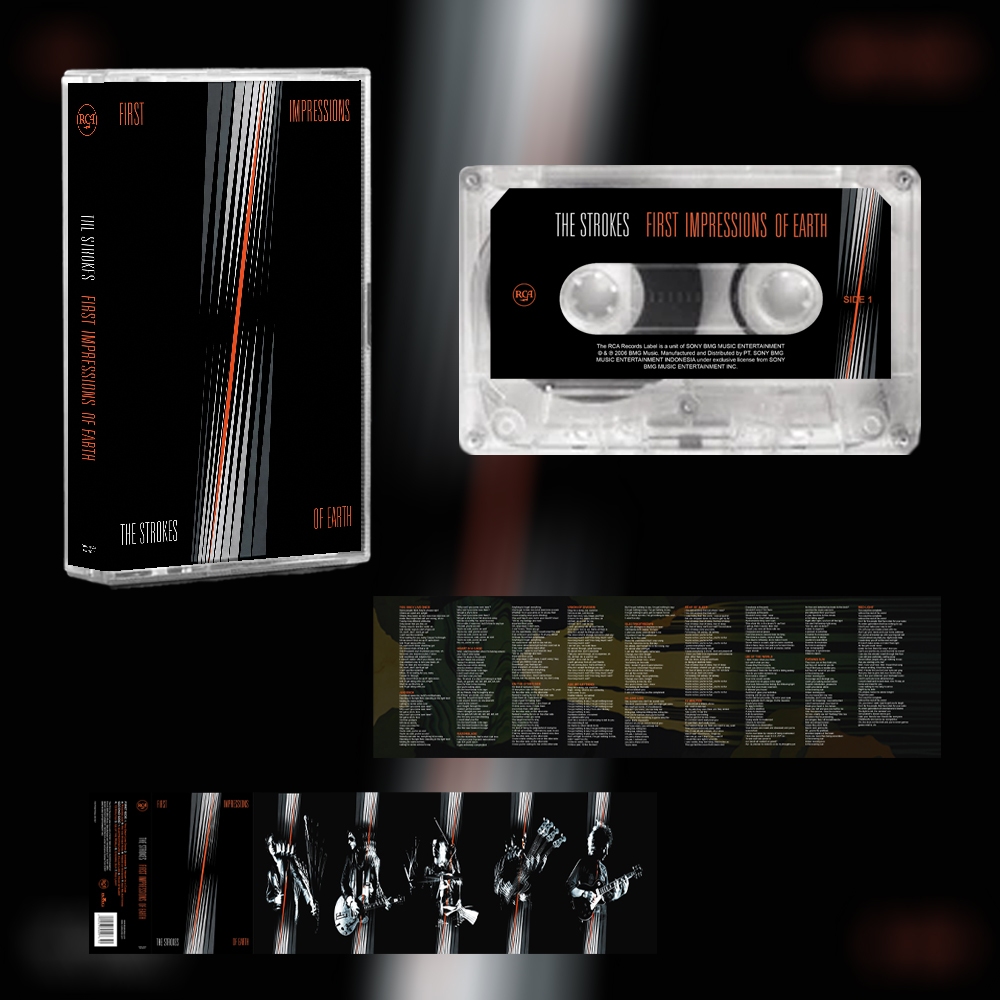 PO Kaset Pita Bootleg The Strokes - First Impression of Earth