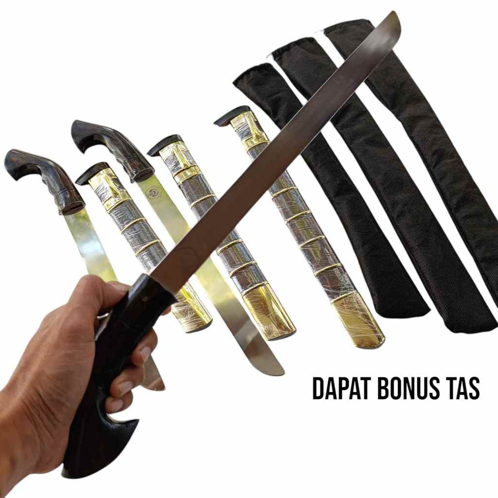 Golok Tumpul Pencak Silat Logo IPSI All Varian