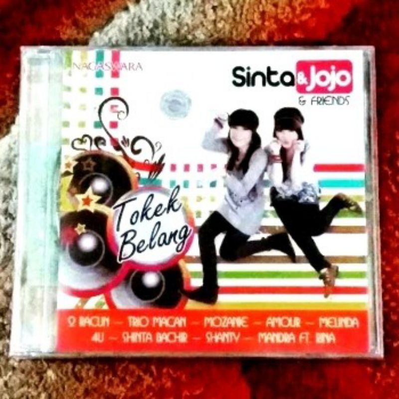 CD Sinta & Jojo & Friends . TRIO MACAN 2 RACUN MOZANIE AMOUR MELINDA 4U SHINTA BACHIR SHANTY MANDRA 