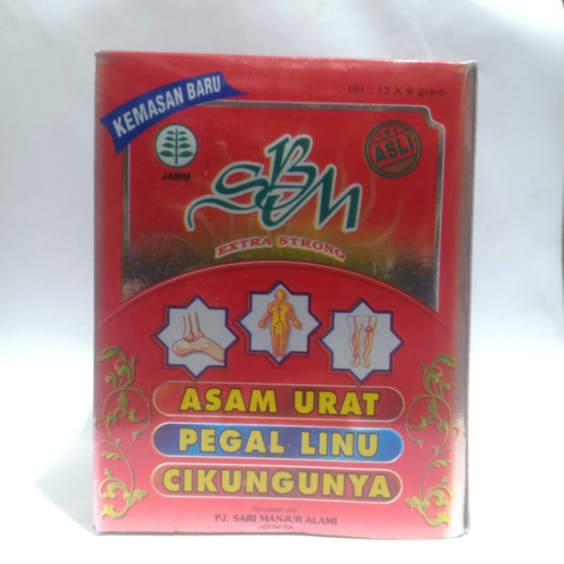 jamu  Asam urat Pegal Linu Cikungunya SERBUK SBM 100% ORI