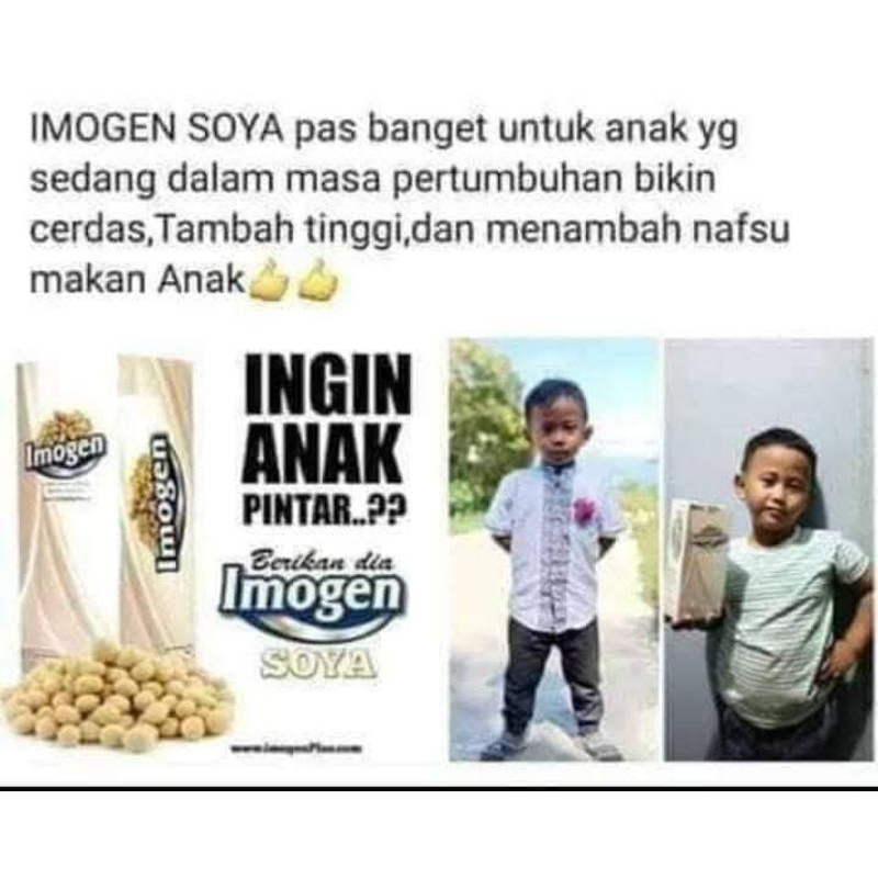 

Imogen Soya Minuman Serbuk Kedelai Rasa Cokeltat