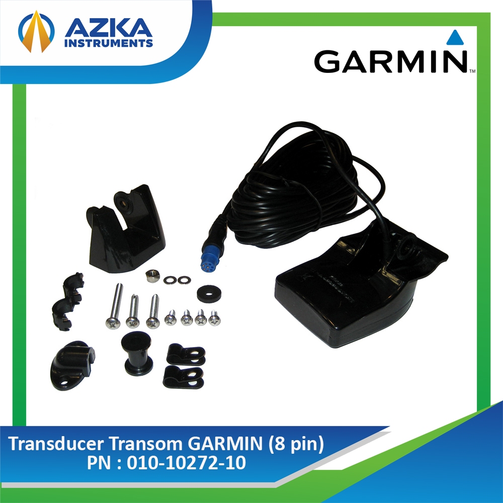 Transduser Transducer Sonar Garmin Transom 500W 8-pin utk GPS 585 PLUS