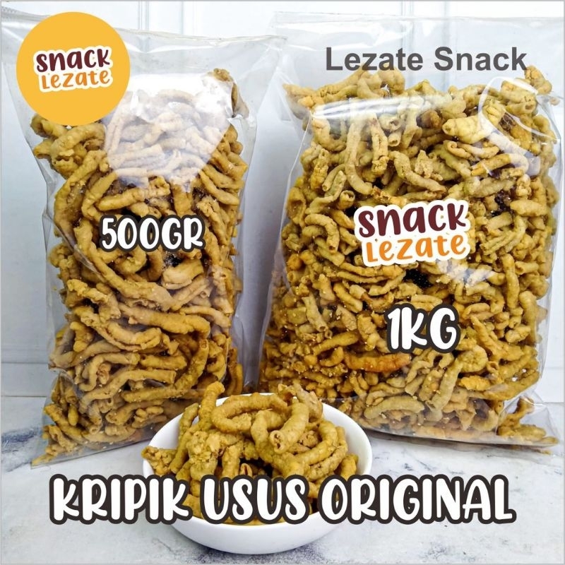 

KRIPIK USUS CRISPY 1KG ORIGINAL