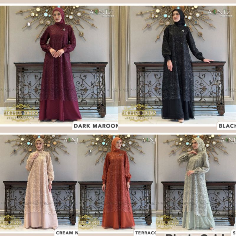 Afraha Dress by Arniz / Afraha Dress by Arniz Indonesia / Arniz Collection / Arniz Indonesia / Arniz