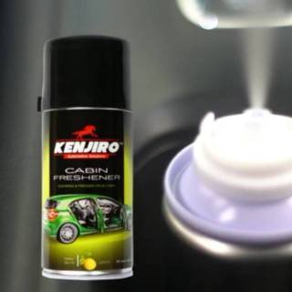 KENJIRO Cabin Disinfectant / Anti Virus Bakteri Ruangan / Penghilang Bau Mobil 150ml AROMA LEMON