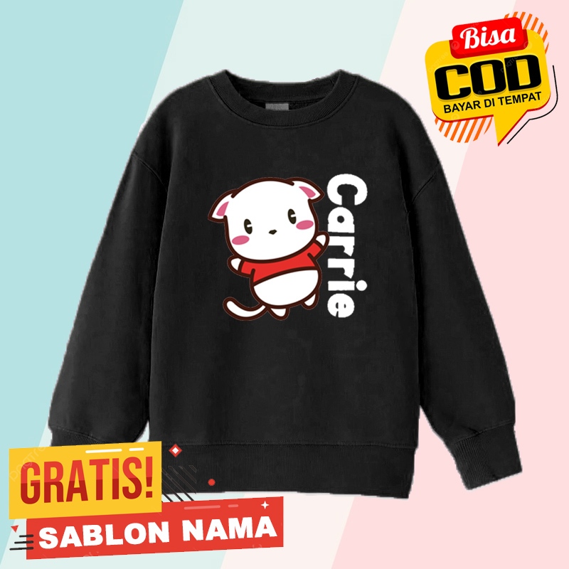 Sweater Anak Carrie / Sweater Anak Laki Laki & Perempuan Carrie