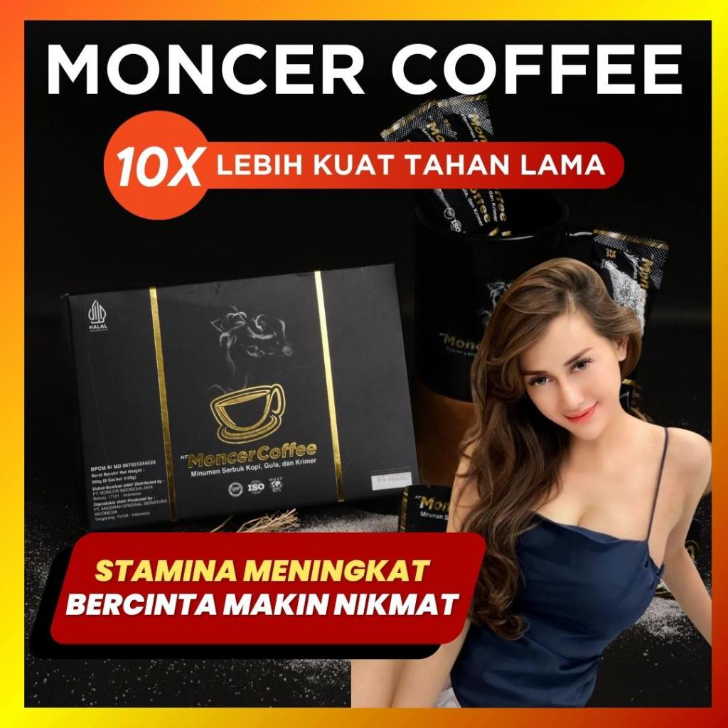 

NFKopiMoceerr Coffee Original Kopi Kuat Stamina Tahan Lama Perkasa Di Ranjang Tanpa Efek Samping