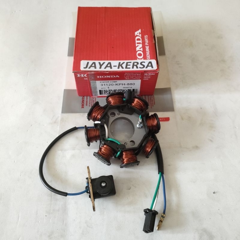 Spul stator comp Assy (KPH) Honda Supra x 125 old . Karisma old  Kirana old