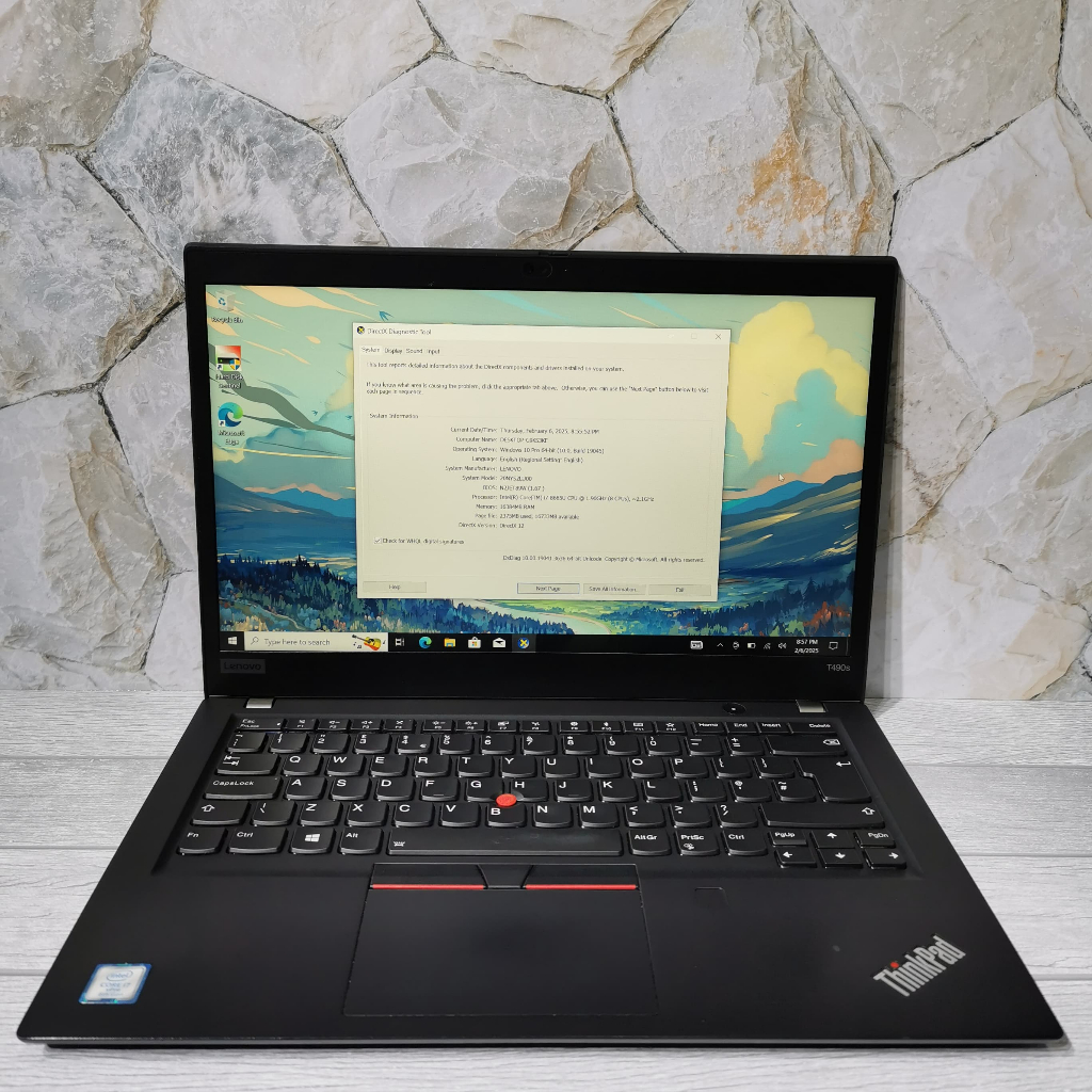 Lenovo Thinkpad T490s T480s Intel Core i5 | i7 Gen 8 | MURAH BERGARANSI