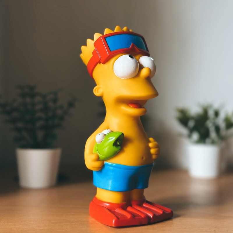 Figure Vintage Bart Simpsons Swimming