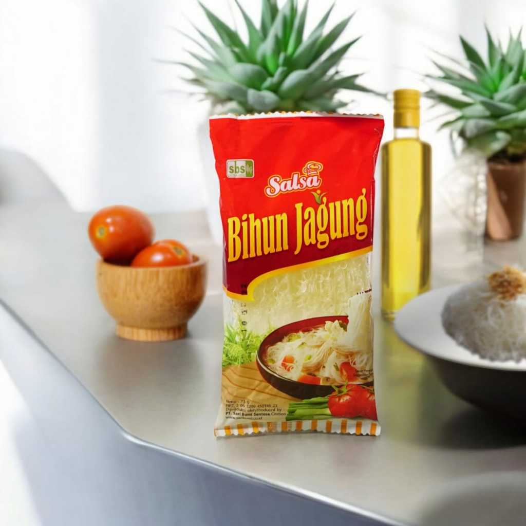 

[AF] Bihun Jagung Salsa 10 Bungkus - 60gr/Bungkus - Bihun Mentah - Siap Masak