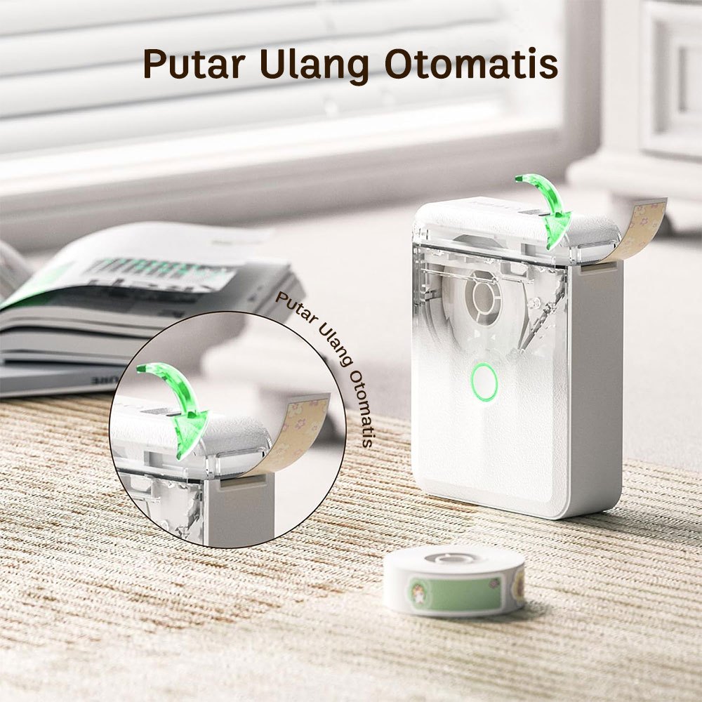 

Niimbot D110 Perekat Label Termal Portabel Nirkabel Bluetooth Printer Stiker