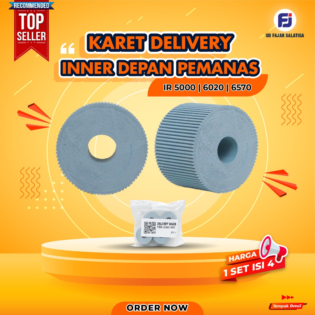 KARET DELIVERY INNER DEPAN PEMANAS IR5000  6020  6570 SERIES