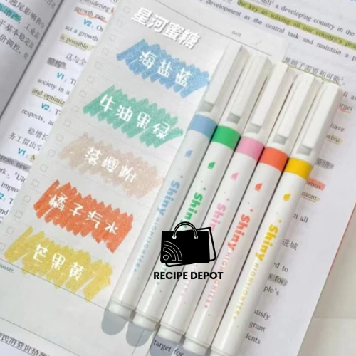 

Spidol Sepidol Stabilo Warna Warni Alat Tulis Perlengkapan Kantor Sekolah Highlighter Pastel Macaron Set 5 Pcs