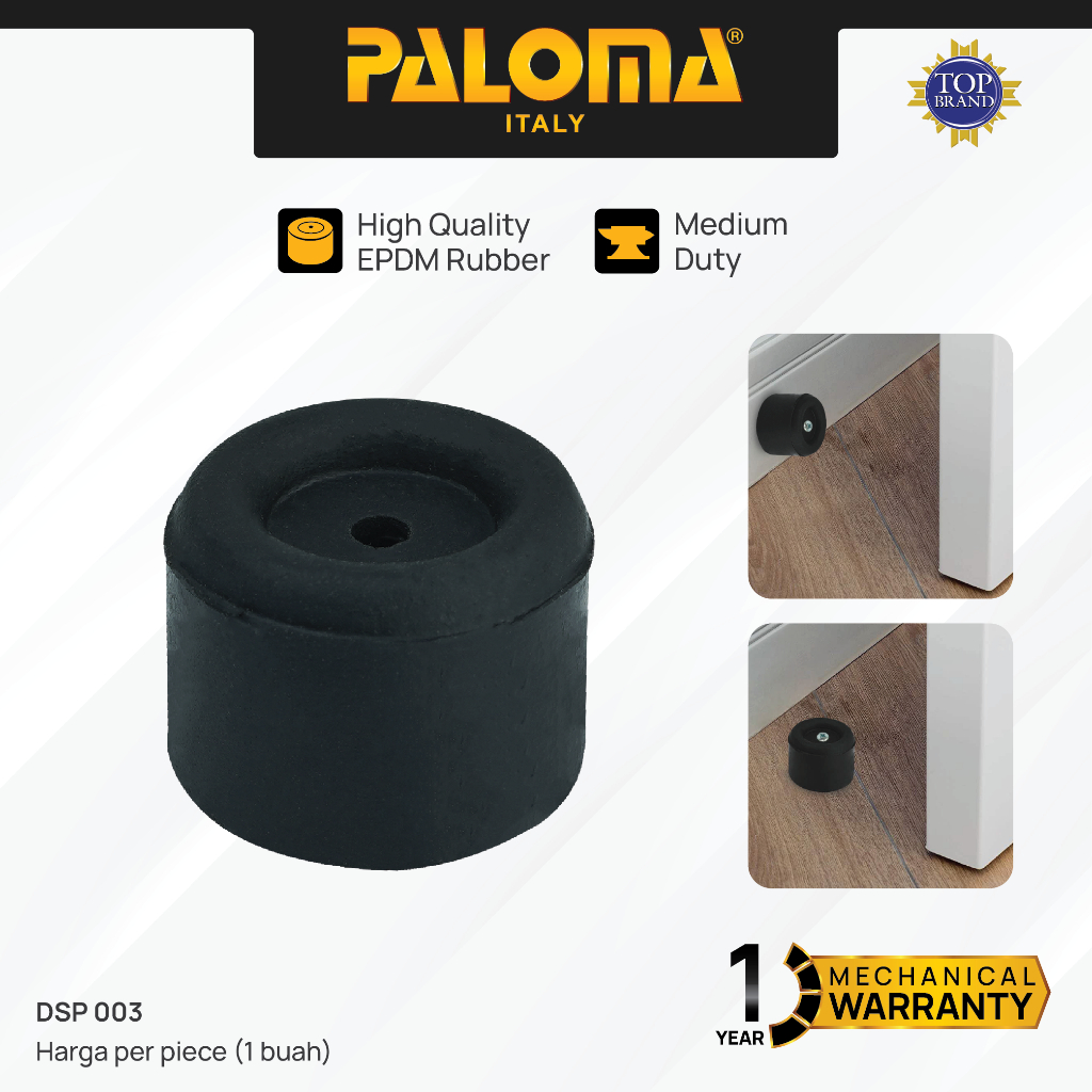 PALOMA DSP 003 Door Stopper Penahan Pintu Lantai Door Stop Stoper Floor Pengganjal Ganjalan Pintu Ru