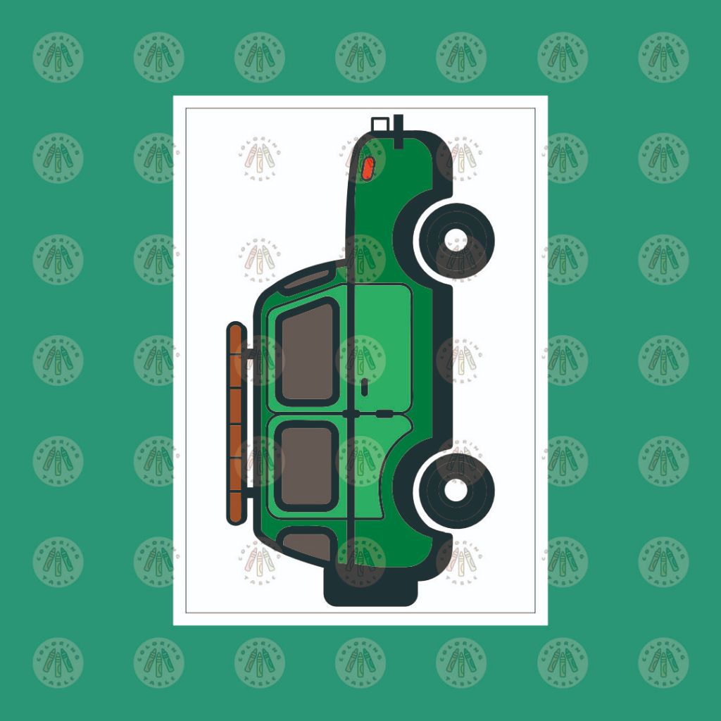 

Kertas Mewarnai Kendaraan – Mobil Hijau Keren Unik | Ukuran A5 | Tebal & Tidak Tembus